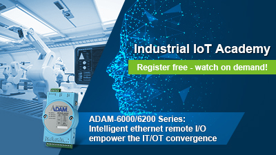 ADAM-6000/6200 Series :Intelligent ethernet remote I/O empower the IT/OT convergence